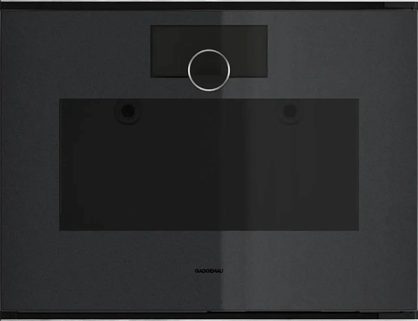 Gaggenau GS220100 — Паровой духовой шкаф 60 x 45 см Петли двери справа, отделка Gaggenau Onyx